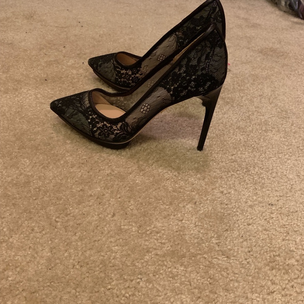 High heel shoes